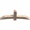 Ekena Millwork Bellingham Smooth Timber Gable Bracket, Douglas Fir, 60"W x 22"H x 5 1/2"D x 5 1/2"F, 9/12 Pitch GBW060X22X0606BEL00SDF - alternate 4
